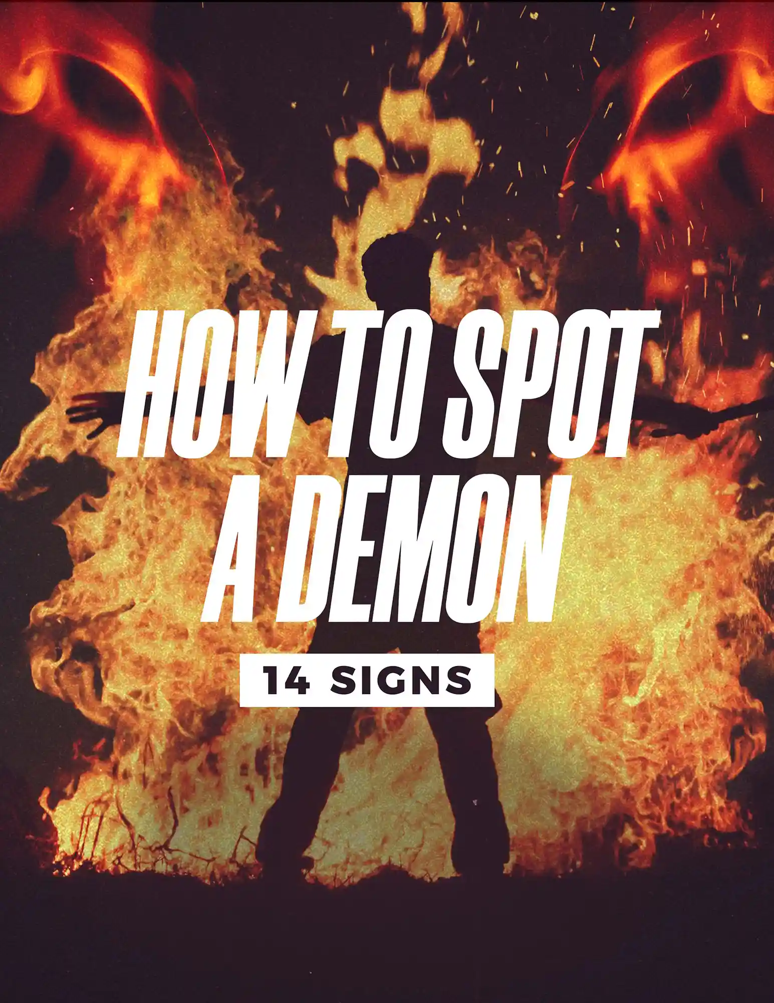 Alt. Text for How to Spot a Demon