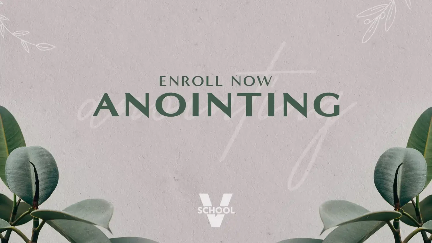 Anointing e-Course