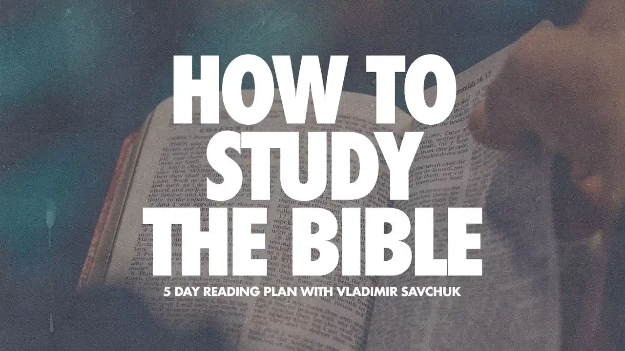 How to Study the Bible Reading Plan